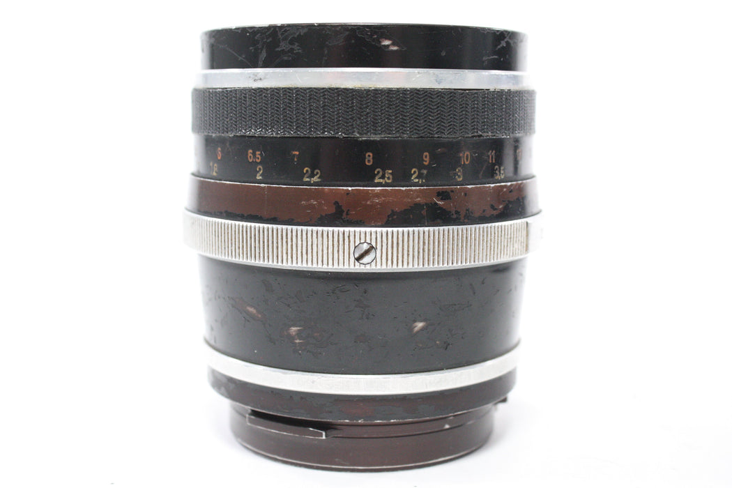 Carl Zeiss Jena 120mm f/2.8 Biometar Lens for Pentacon Six Mount AS-IS