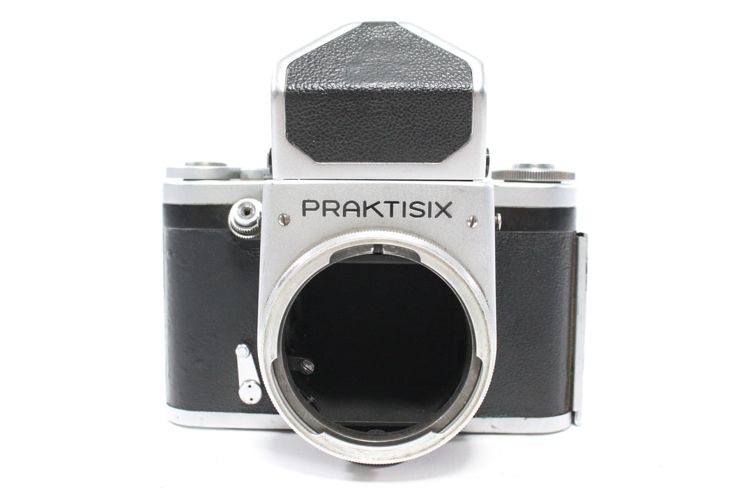 Praktisix Medium Format 6x6 SLR Camera Body with Prism Finder AS-IS