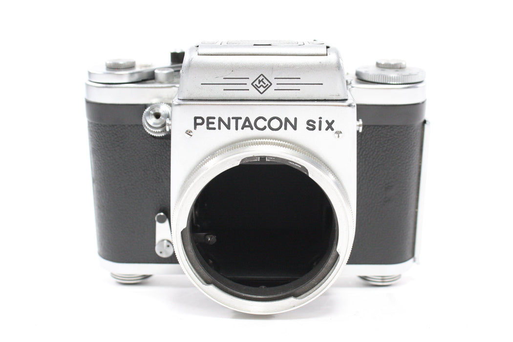 Pentacon Six Medium Format 6x6 SLR Camera with Waist Level Finder AS-IS