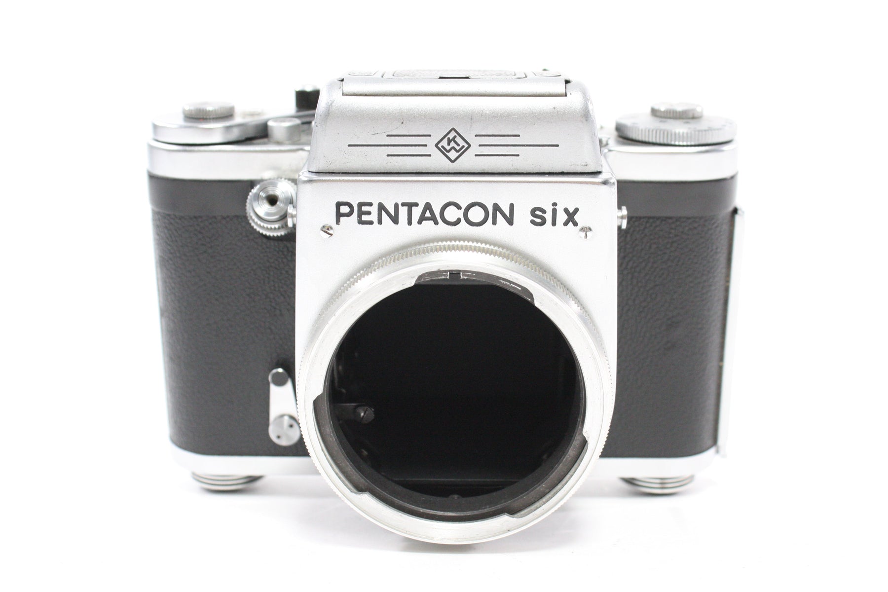 Pentacon Six Medium Format 6x6 SLR Camera with Waist Level Finder AS-IS