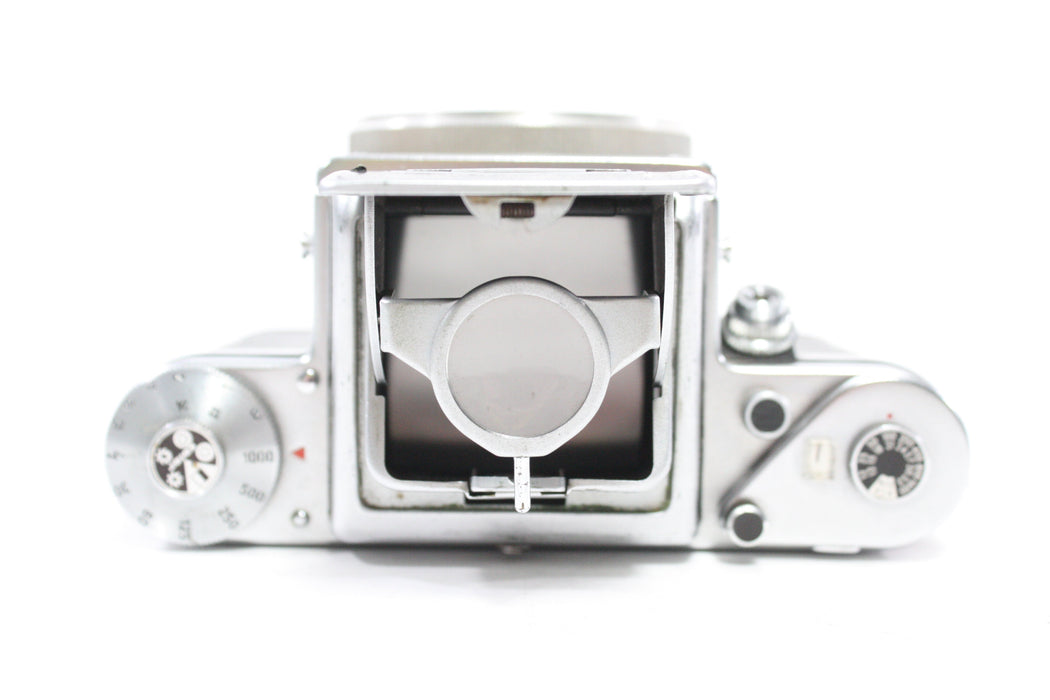 Pentacon Six Medium Format 6x6 SLR Camera with Waist Level Finder AS-IS