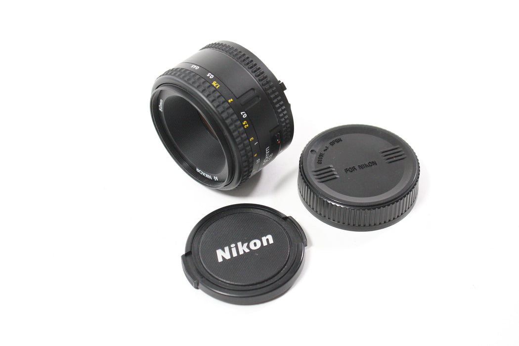 Nikon 50mm f/1.8 AF Nikkor Lens for F Mount