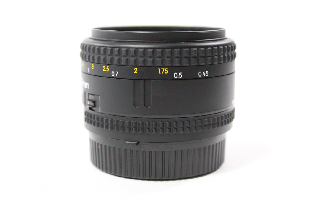 Nikon 50mm f/1.8 AF Nikkor Lens for F Mount