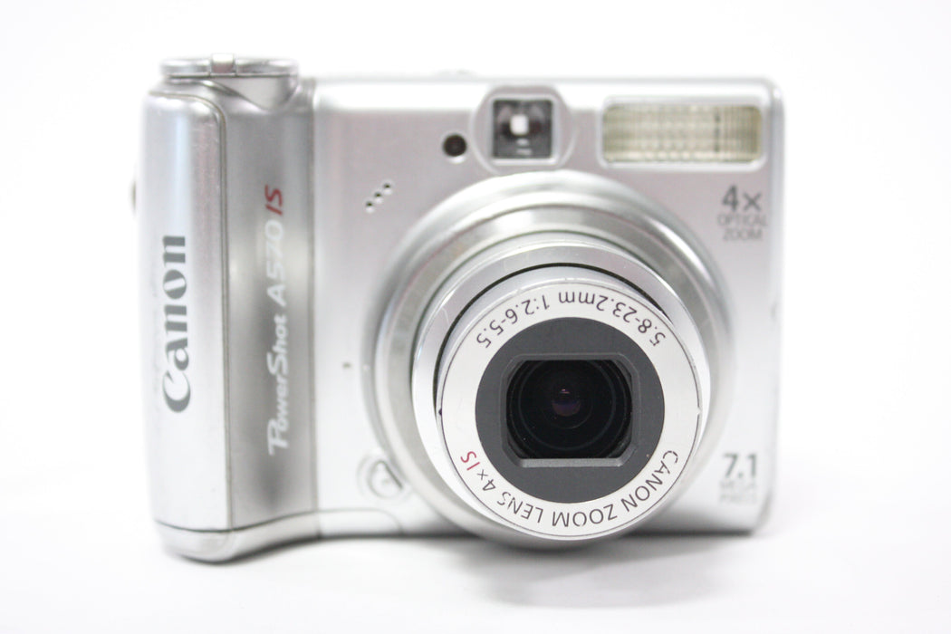 Canon PowerShot A570IS Digital Point and Shoot Camera 4x Zoom 7.1mp
