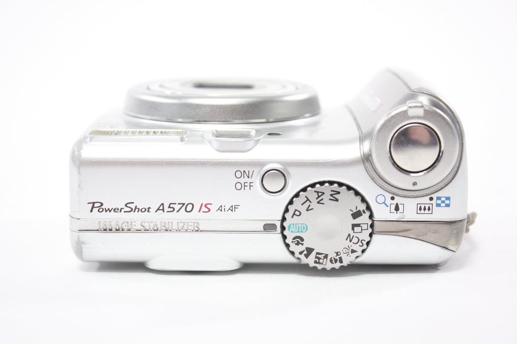 Canon PowerShot A570IS Digital Point and Shoot Camera 4x Zoom 7.1mp