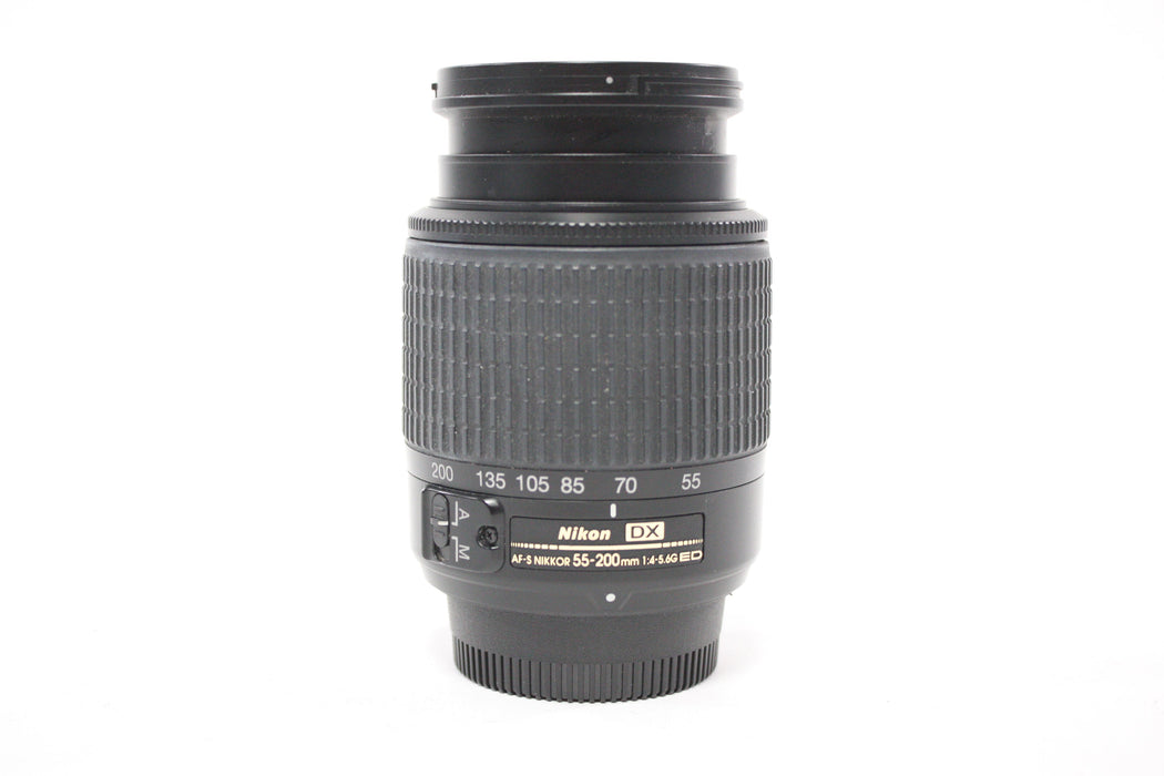Nikon 55-200mm f/4-5.6G ED DX Nikkor AF-S Lens for Nikon F Mount