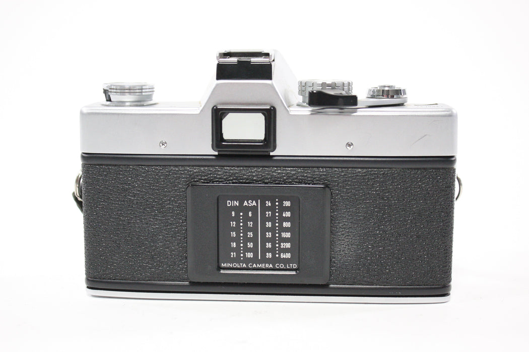 Minolta SRT201 35mm SLR Camera with Minolta 50mm f/1.7 Rokkor-X MD Lens