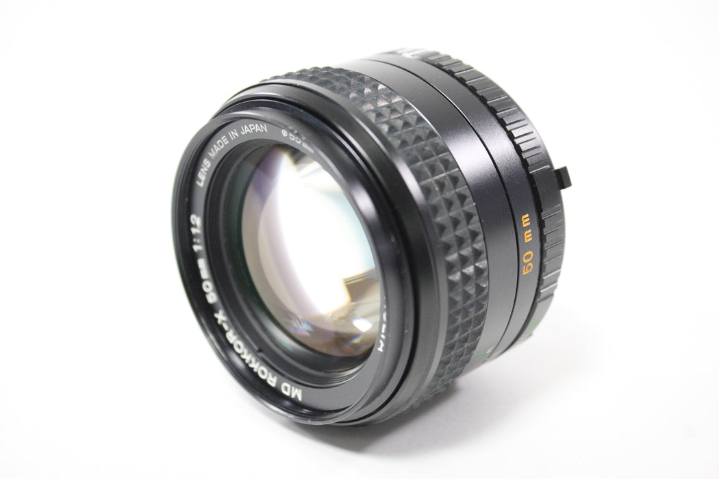 Minolta 50mm f/1.2 MD Rokkor-X Lens for Minolta MD Mount