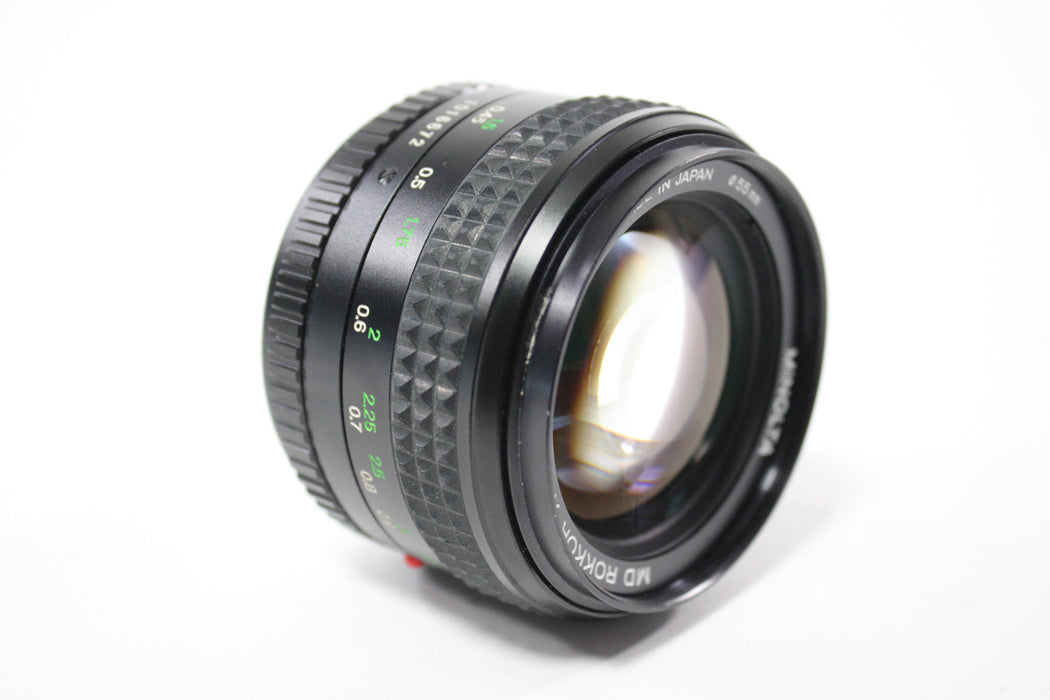 Minolta 50mm f/1.2 MD Rokkor-X Lens for Minolta MD Mount