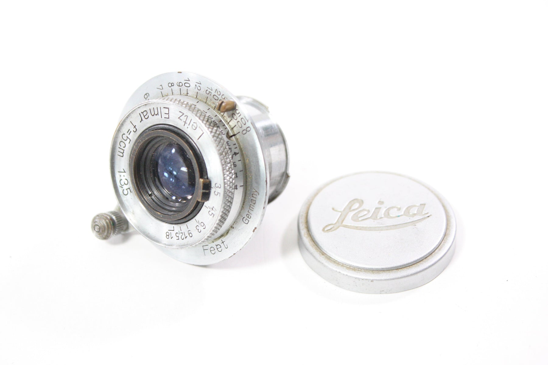 Leica 5cm f/3.5 Leitz Elmar Lens for M39 Mount AS-IS