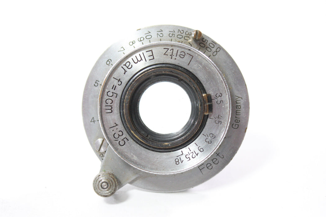 Leica 5cm f/3.5 Leitz Elmar Lens for M39 Mount AS-IS