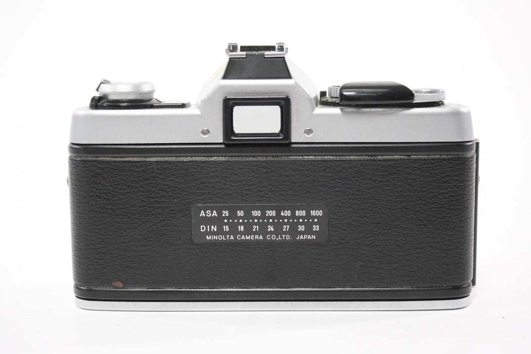 Minolta XG1 35mm SLR Camera with Soligor 28-55mm f/3.3-4.5 C/D Zoom Macro Lens
