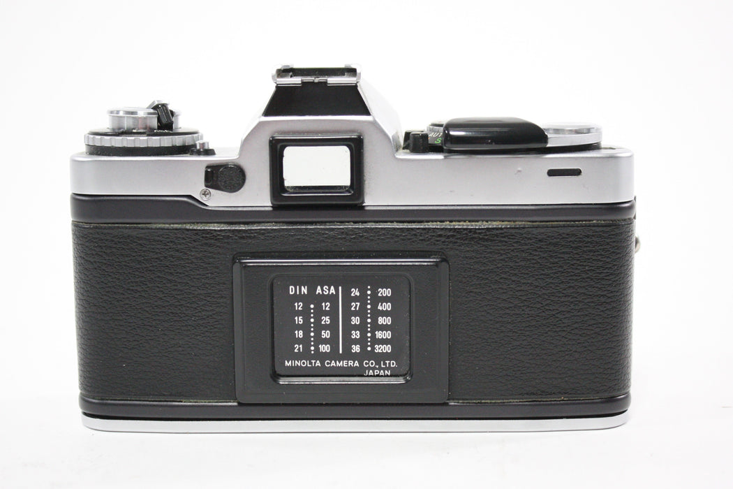 Minolta XD11 35mm SLR Camera with Minolta 28-80mm f/3.5-4.5 Macro Rokinon Auto Zoom Lens