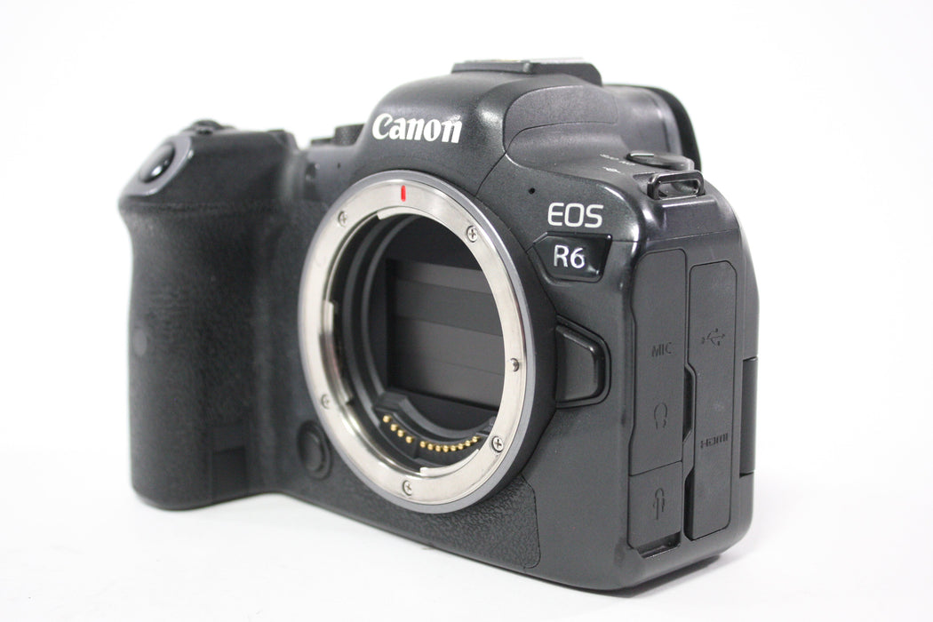 Canon EOS R6 Digital Mirrorless Camera Body with Shutter Count 211,000 AS-IS Please Read