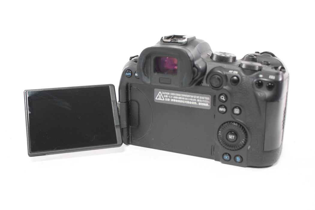 Canon EOS R6 Digital Mirrorless Camera Body with Shutter Count 211,000 AS-IS Please Read