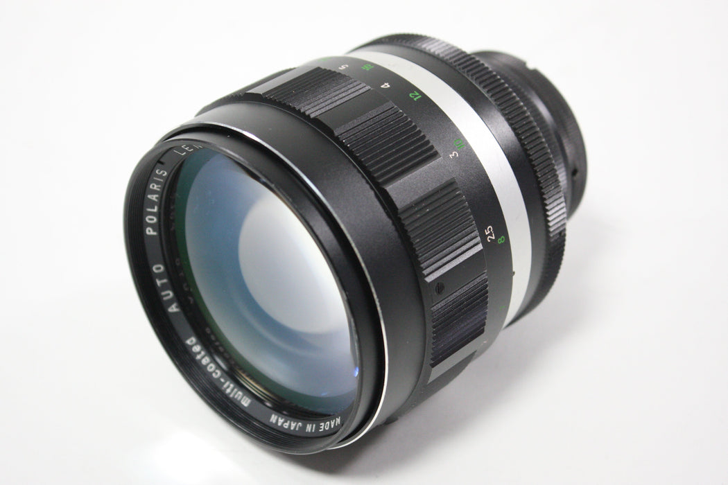 Polaris 135mm f/1.8 Multi-Coated Auto Lens for M42 Mount with Adapter to Nikon