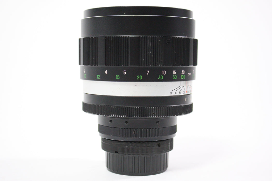 Polaris 135mm f/1.8 Multi-Coated Auto Lens for M42 Mount with Adapter to Nikon