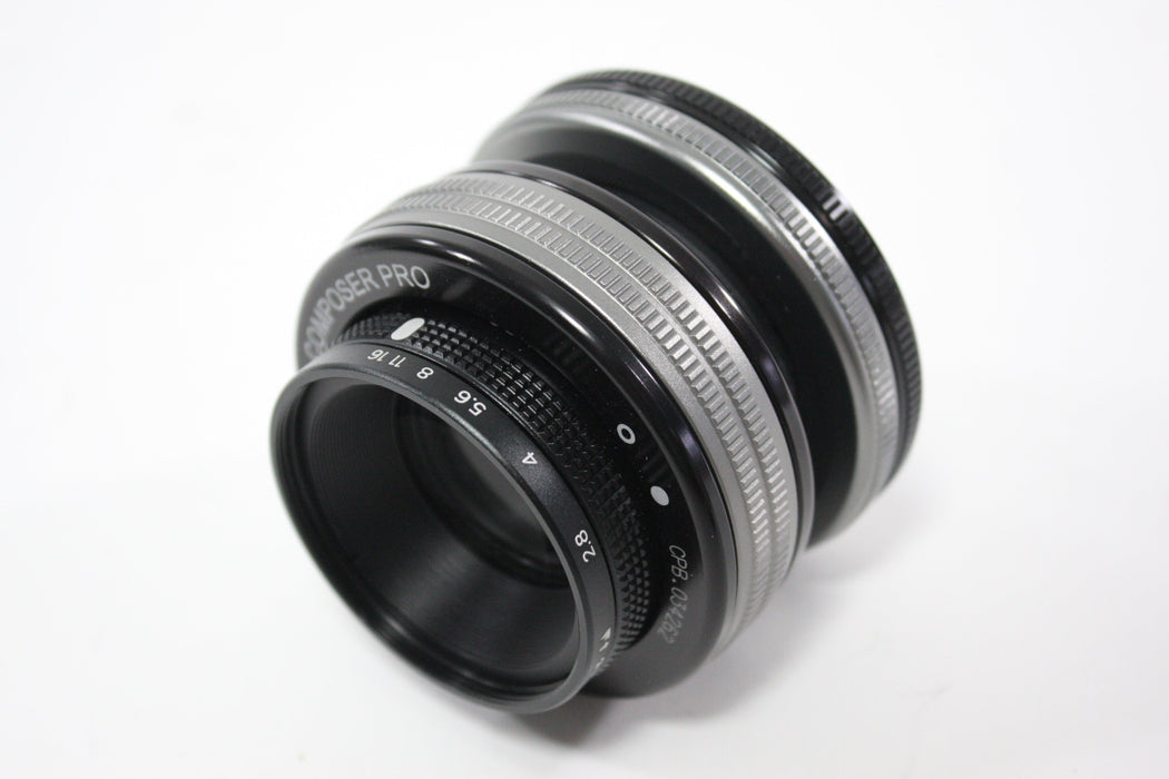 Lensbaby 80mm f/2.8 Composer Pro II with Sweet 80mm Optic Lens for Nikon F Mount