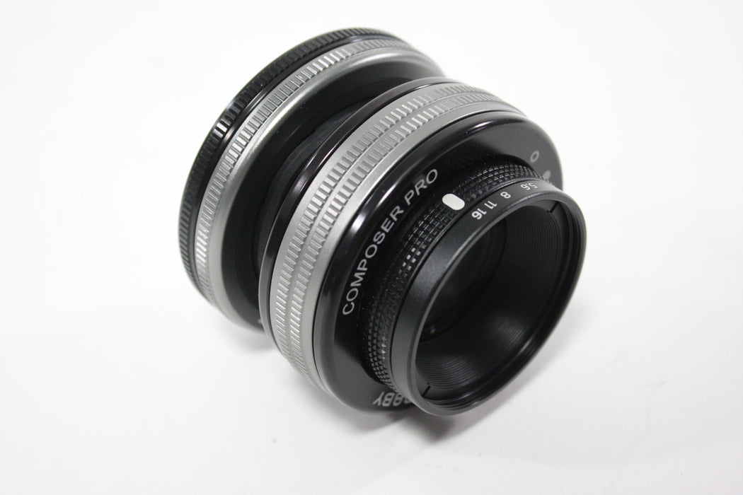 Lensbaby 80mm f/2.8 Composer Pro II with Sweet 80mm Optic Lens for Nikon F Mount