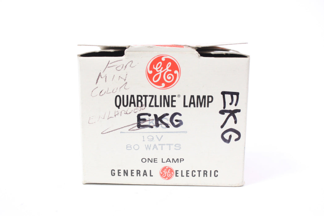 GE EKG 80W 19V Quartzline Lamp