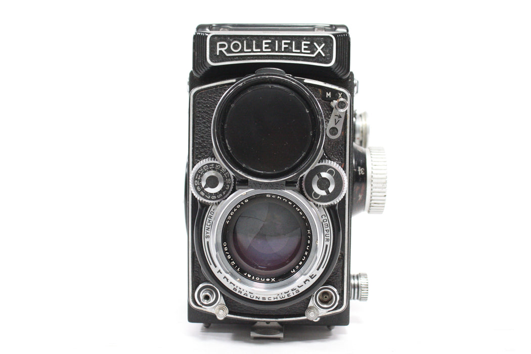 Rolleiflex 2.8 D Medium Format TLR Camera with Schneider-Kreuznach Xenotar 80mm f/2.8 Lens