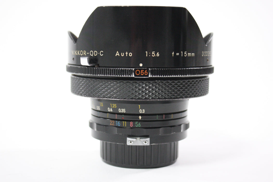 Nikon 15mm f/5.6 Auto Nikkor-QD·C Lens for Nikon F Mount