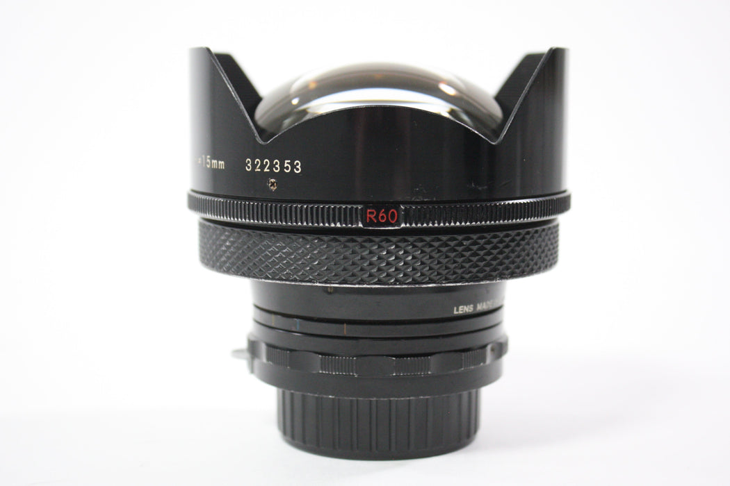 Nikon 15mm f/5.6 Auto Nikkor-QD·C Lens for Nikon F Mount