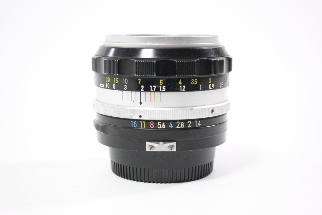 Nikon 50mm f/1.4 Nikkor-S Auto Lens for Nikon F Mount