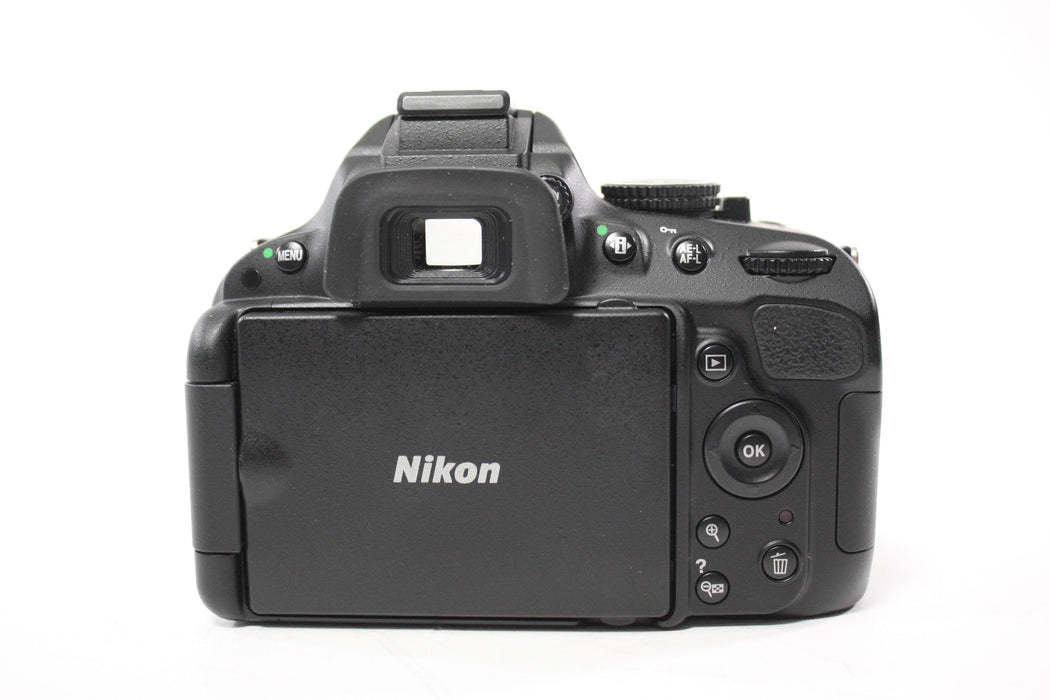 Nikon D5100 DSLR Camera with 18-55mm f/3.5-5.6G VR AF-S Nikkor Lens with Shutter Count 2,380