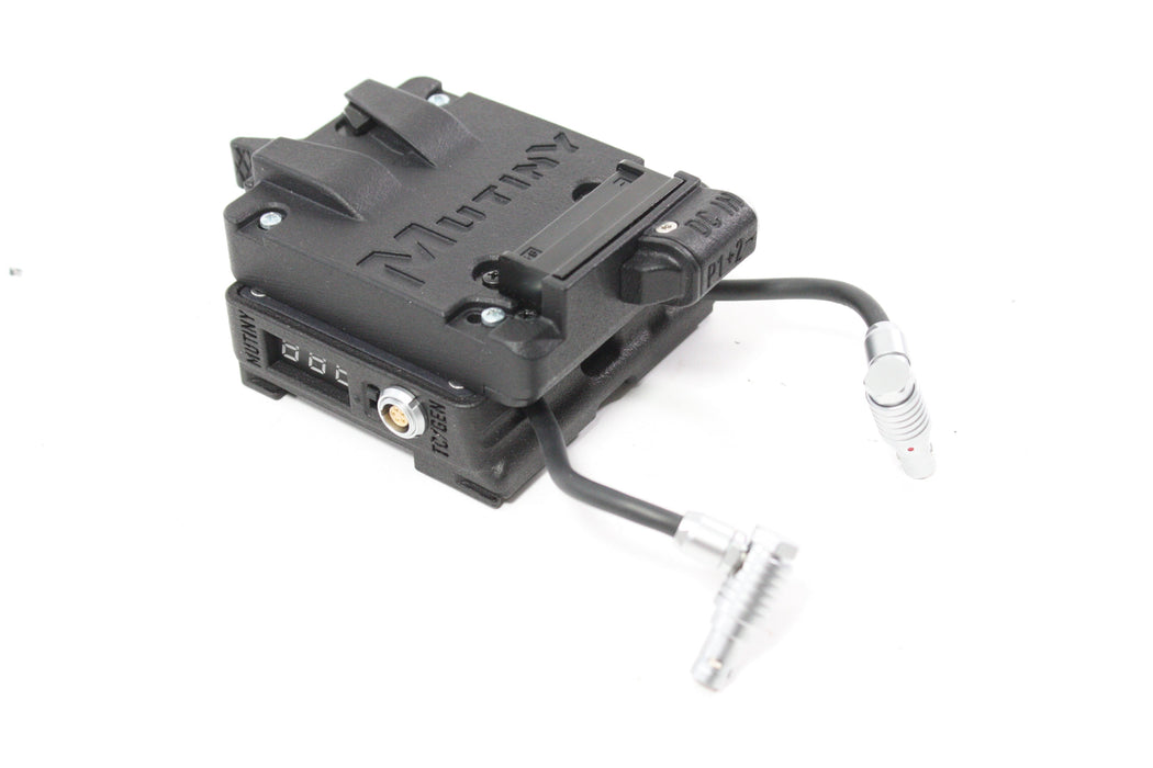 Mutiny IO for Red Komodo V Mount Battery Adapter