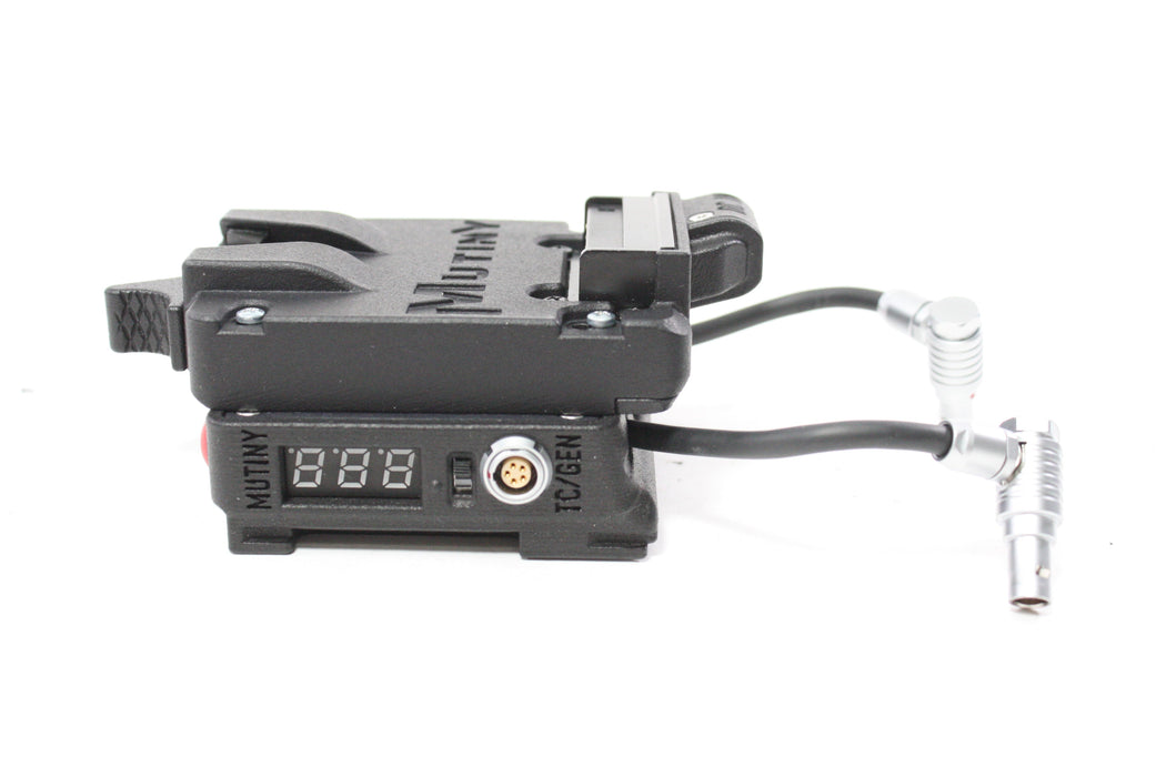 Mutiny IO for Red Komodo V Mount Battery Adapter