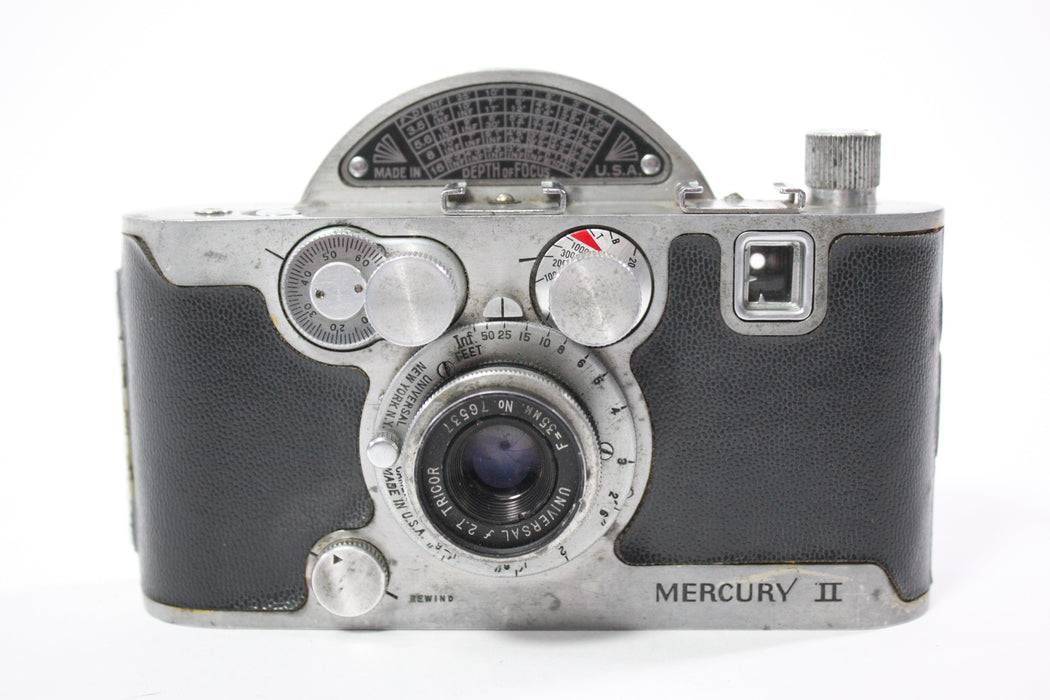Universal Mercury II Model CX 35mm Viewfinder Camera