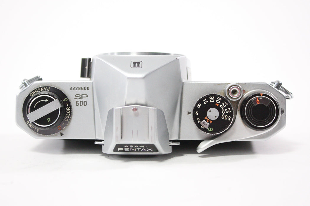 Pentax Honeywell SP 500 35mm SLR Camera with 55mm f/2 Super-Takumar Lens