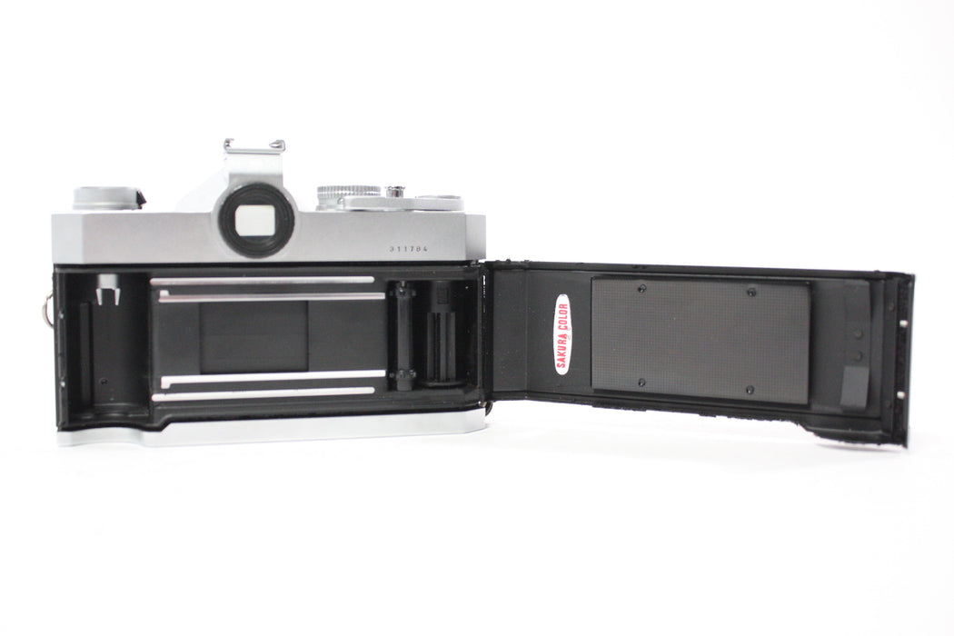 Konica Autoreflex T 35mm SLR Camera with Konica 52mm f/1.8 Hexanon Lens