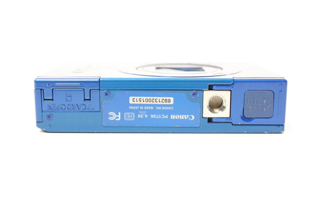Canon PowerShot ELPH 520 HS Digital Point and Shoot 12x Zoom 10.1mp (Blue) AS-IS