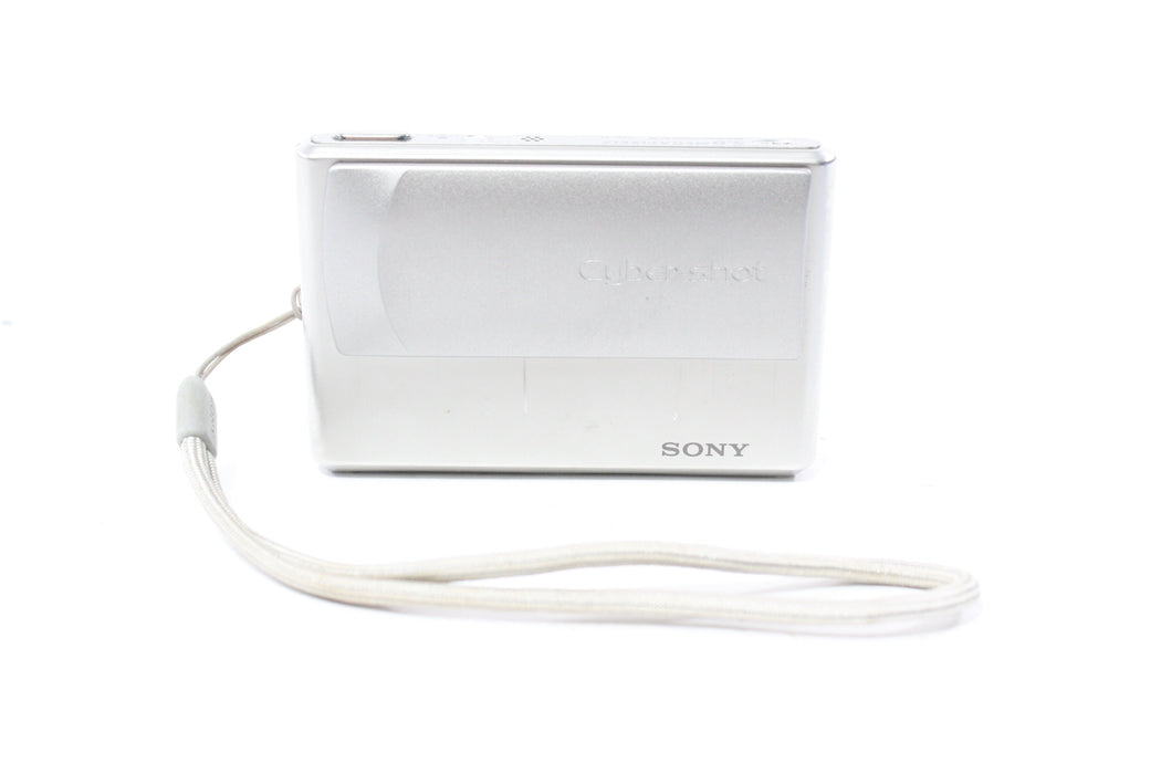 Sony Cybershot DSC-T1 Digital Point and Shoot Camera 3x Zoom 5mp (Silver) AS-IS