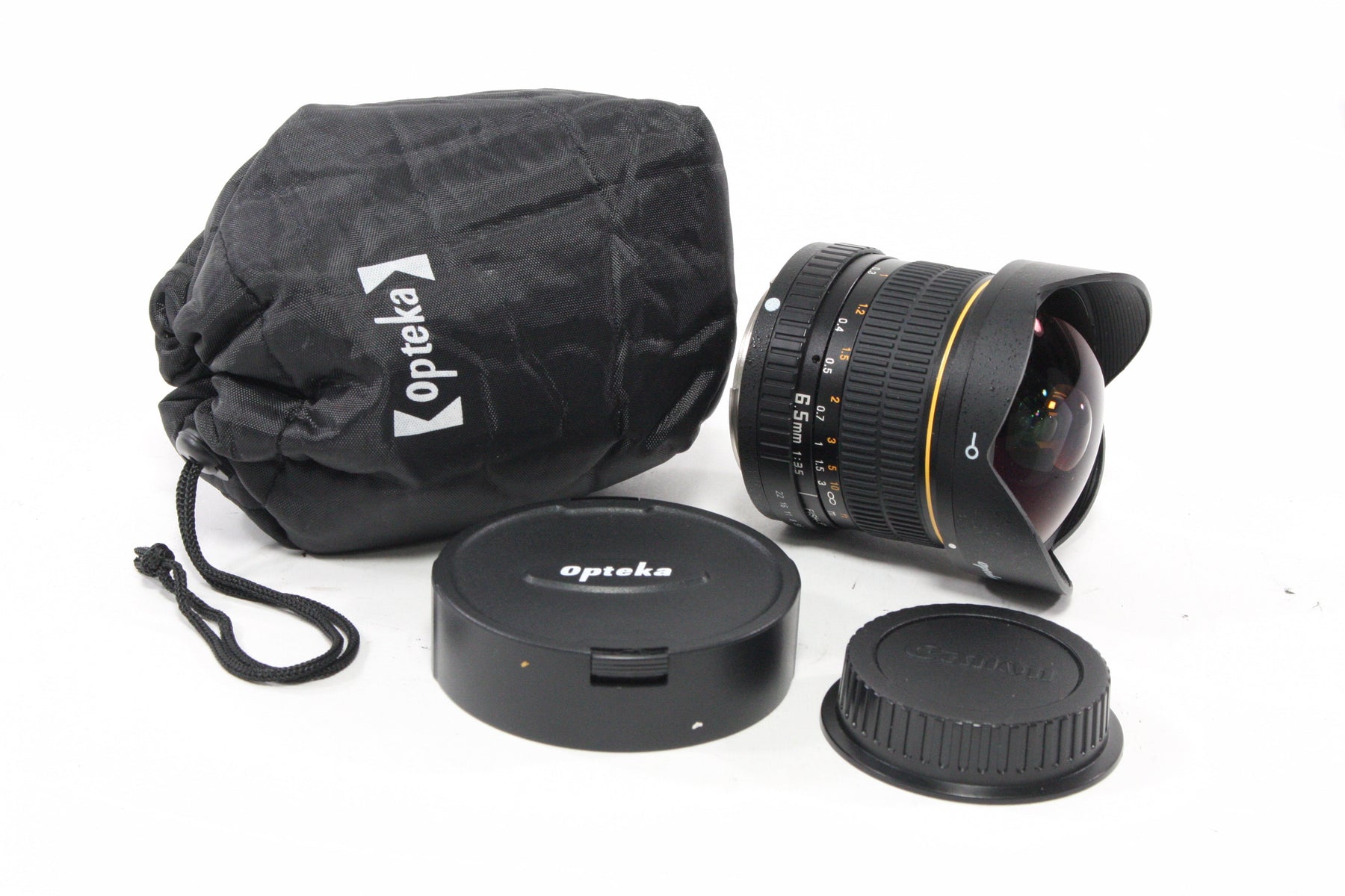 Opteka 6.5mm f/3.5 Fisheye Lens for Canon AF Mount