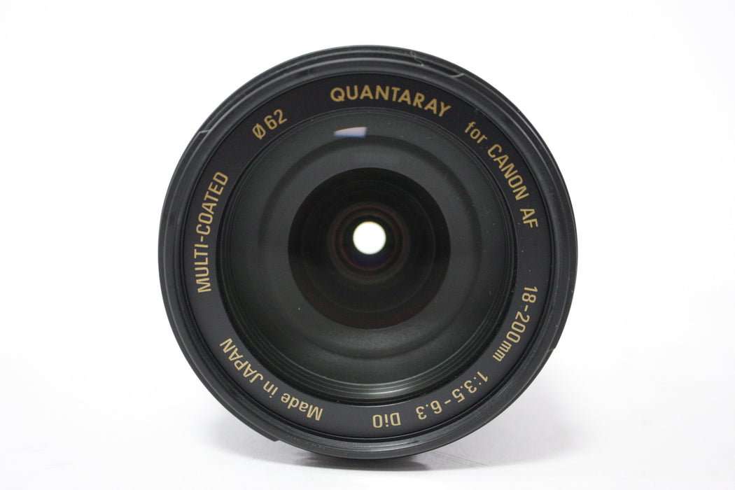 Quantaray 18-200mm f/3.5-6.3 AF DiO Lens for Canon EF Mount