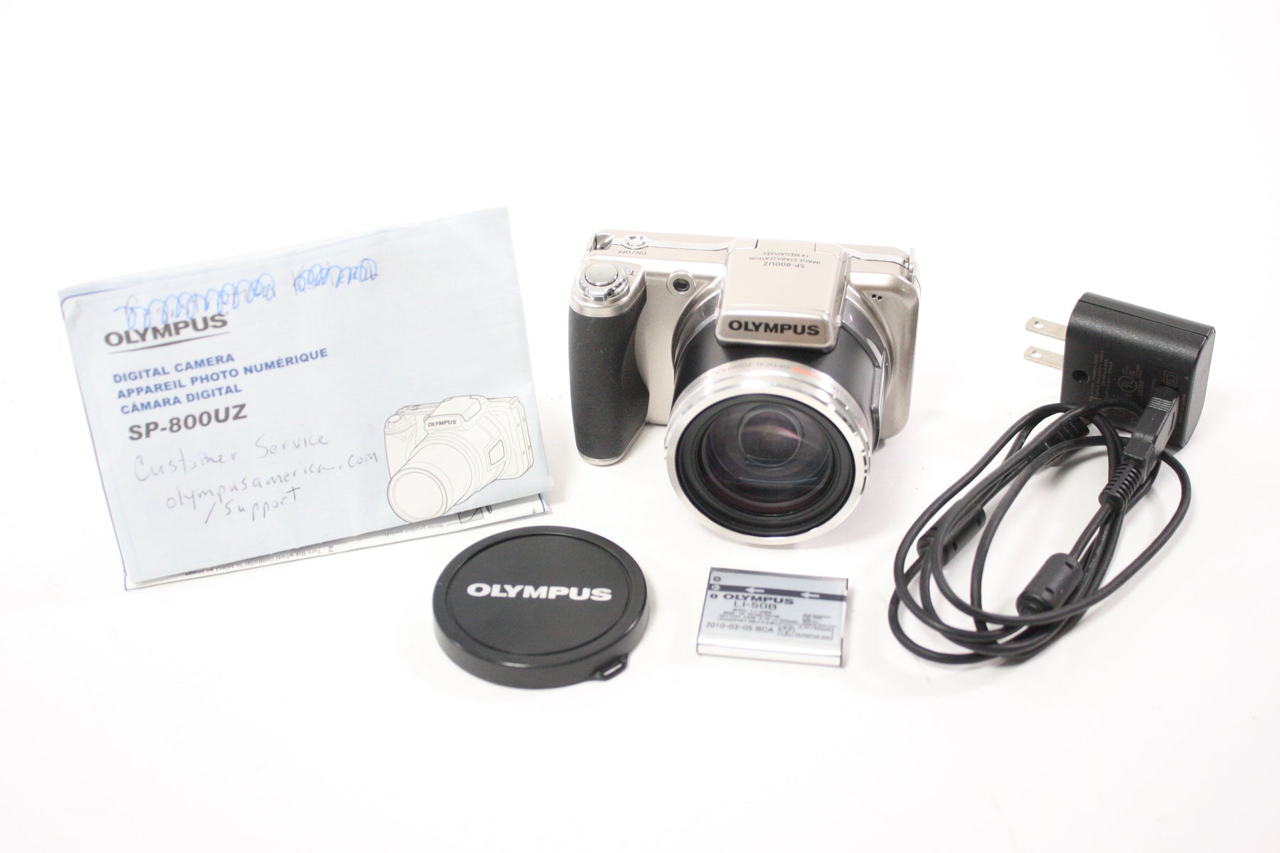 Olympus SP-800UZ Digital Point and Shoot Camera 30x Zoom 14mp