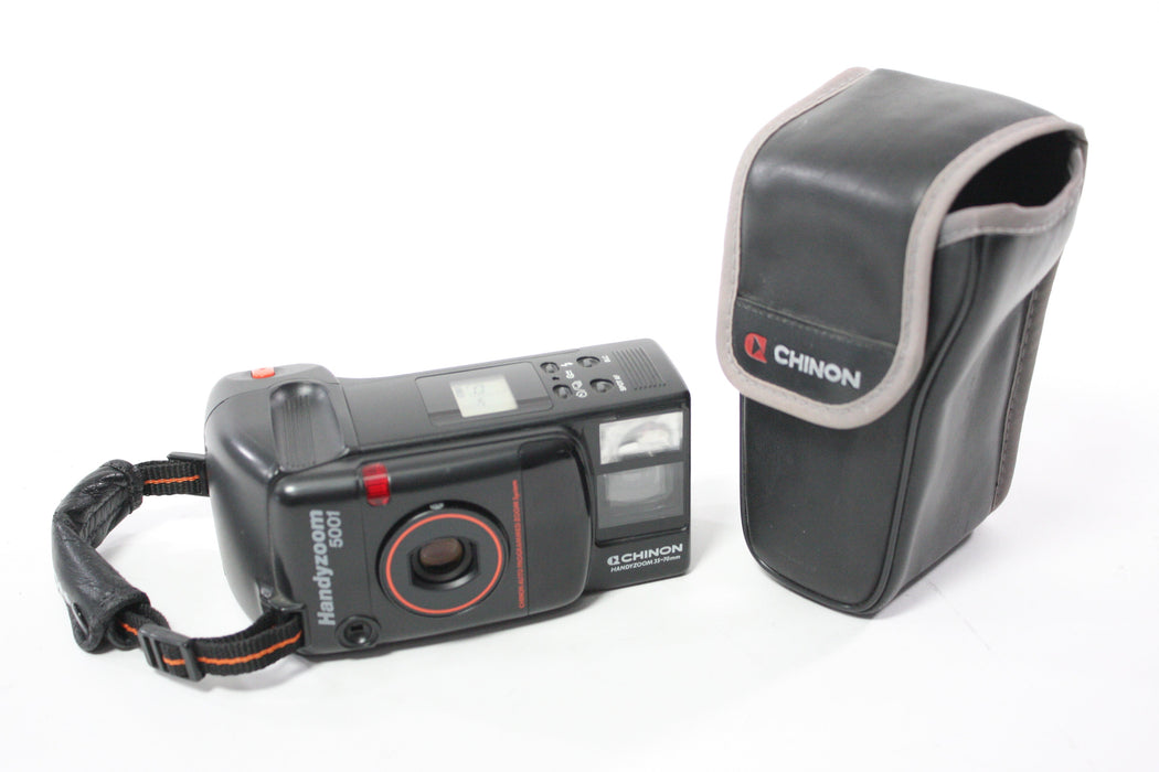 Chinon Handyzoom 5001 35mm Point and Shoot Camera