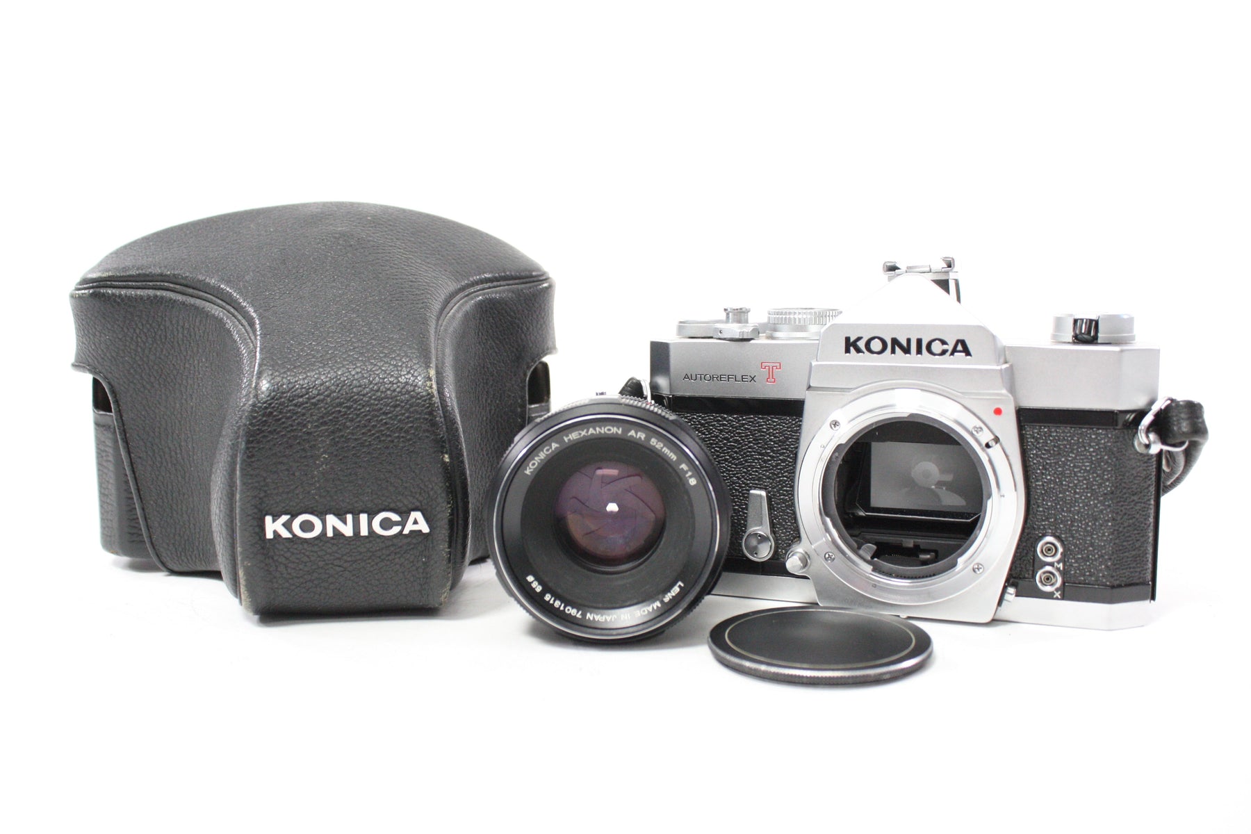 Konica Autoreflex T 35mm SLR Camera with Konica 52mm f/1.8 Hexanon Lens
