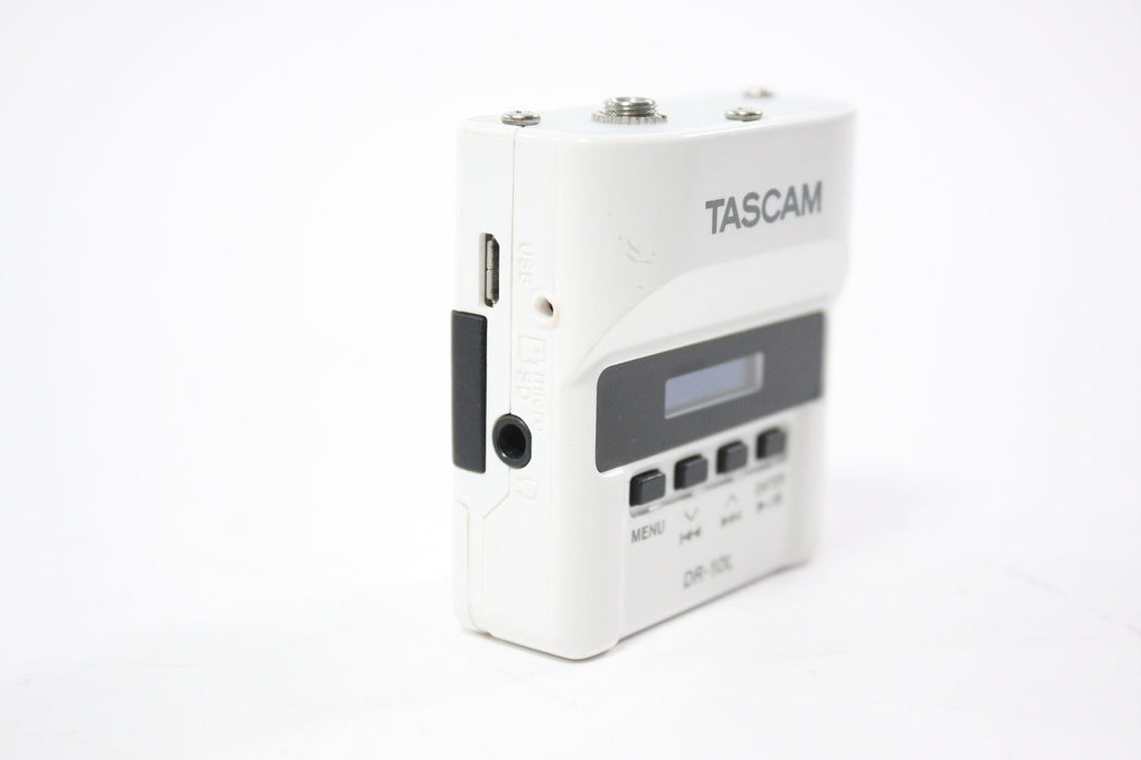 Tascam DR-10L Mic (White)