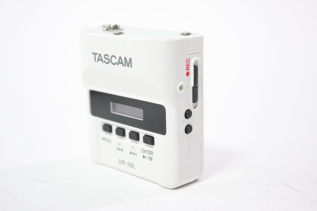 Tascam DR-10L Mic (White)