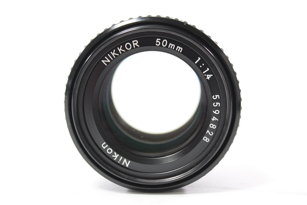 Nikon 50mm f/1.4 Nikkor AI-S Lens for F Mount