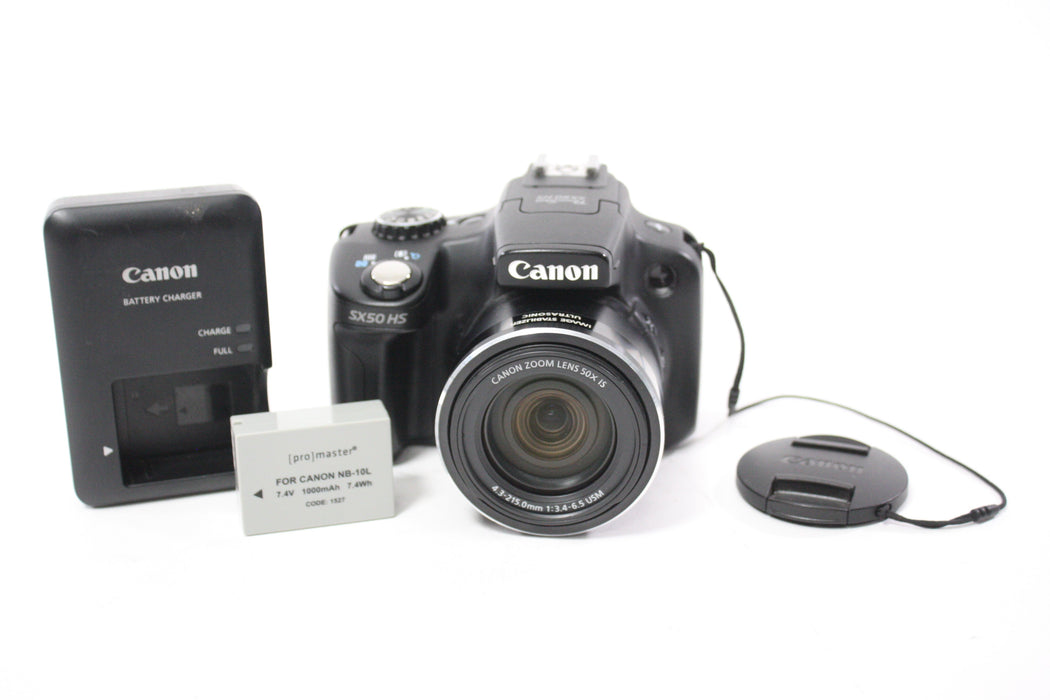 Canon PowerShot SX50 HS Digital Point and Shoot Camera 50x Zoom 12.1mp