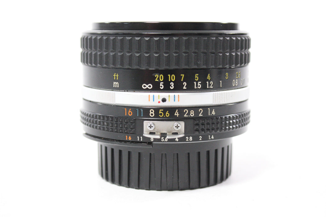 Nikon 50mm f/1.4 Nikkor AI-S Lens for F Mount