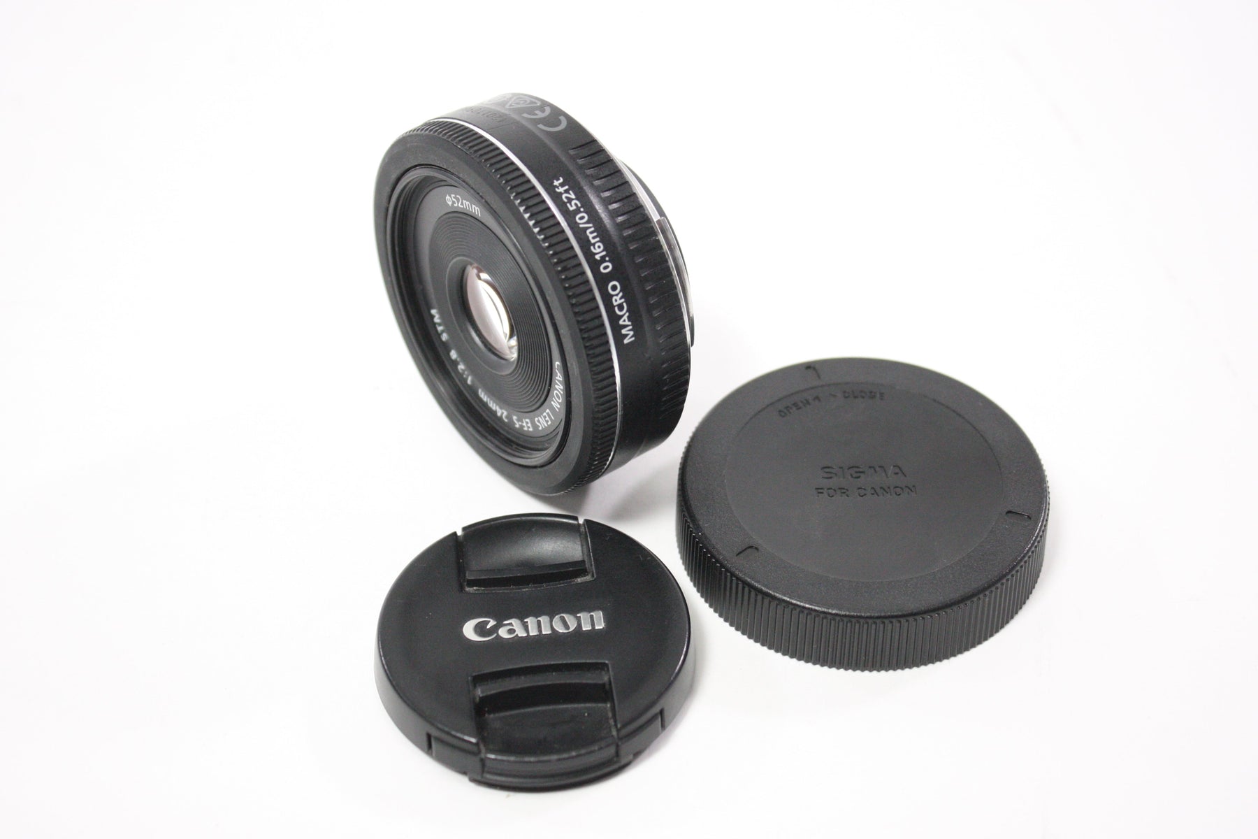 Canon 24mm f/2.8 STM Macro EF-S Lens for EF Mount