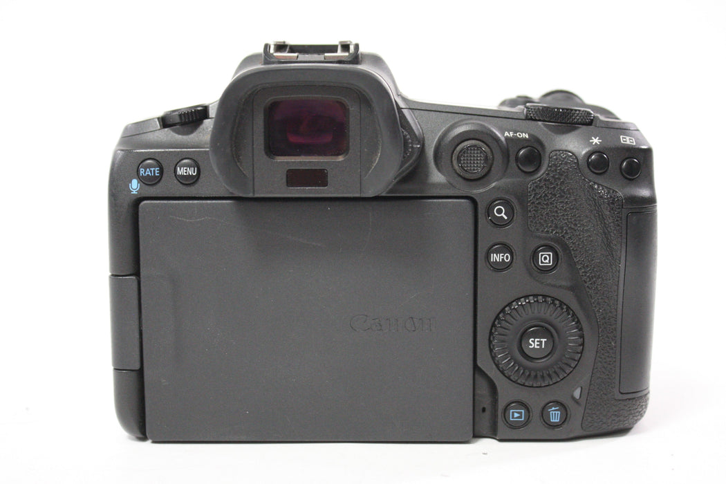 Canon R5 Mirrorless Camera Body with Shutter Count Less Than 37,000