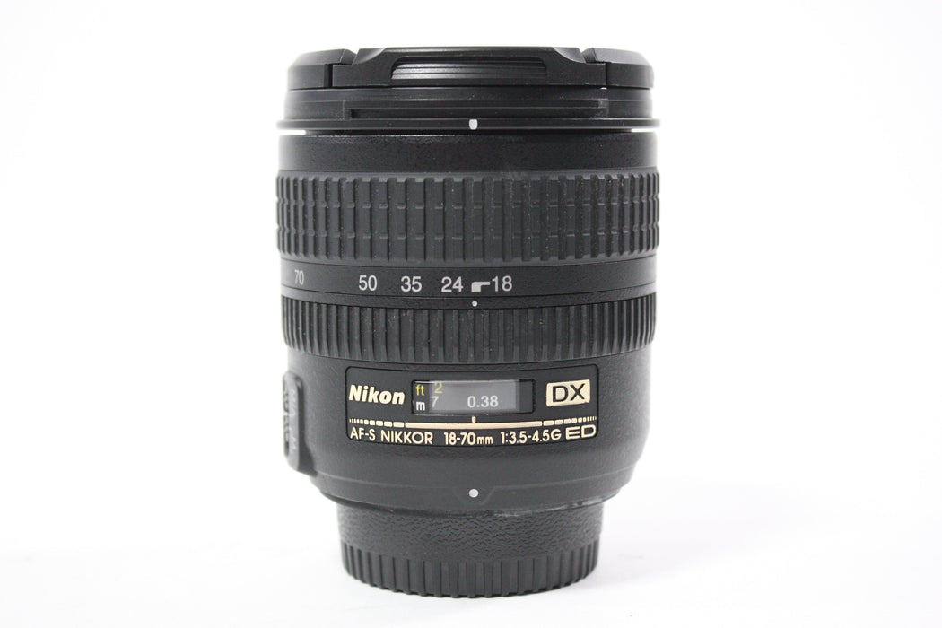 Nikon 18-70mm f/3.5-4.5G ED DX APS-C AF-S Nikkor Lens for F Mount