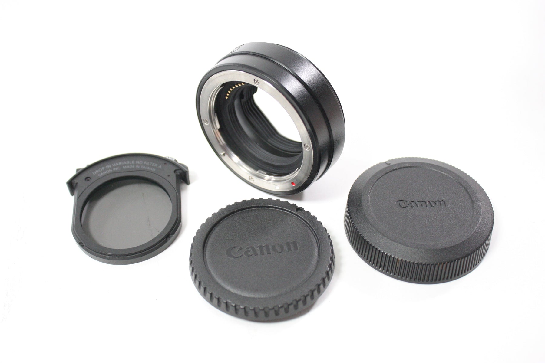Canon Drop-in Filter Mount Adapter EF-EOS R with V-ND Variable ND Filter A
